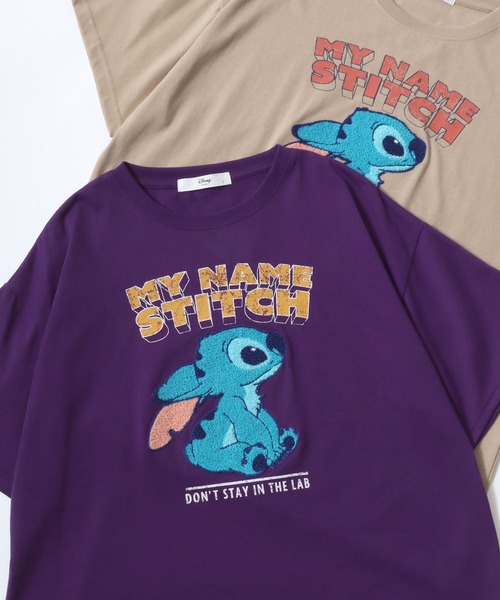 Disney(ディズニー)の「Disney/ディズニー オーバーサイズ ミッキ キャラクター サガラ フロッキー 刺繍 半袖Tシャツ(Tシャツ/カットソー・レディース・アッシュグレー/パープル系その他/イエロー系その他/ブルー系その他2/ブルー系その他3/ブラック系その他/ベージュ系その他/グリーン系その他/スミクロ/ブルー系その他/グレー系その他2/グリーン系その他3/レッド/ホワイト/ピンク系その他/ブラック系その他3/パープル系その他2/グリーン系その他2/グレー系その他/ブラック系その他2/ホワイト系その他2/ホワイト系その他/ブラック系その他4/ブラック系その他5・M/L)」の20枚目の写真