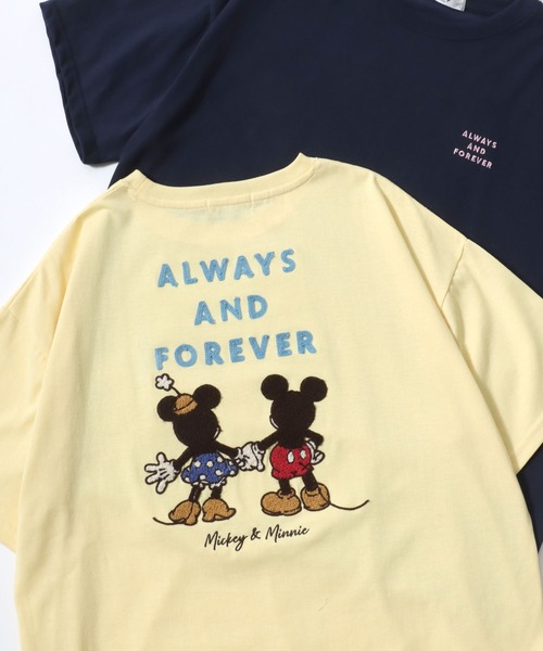 Disney(ディズニー)の「Disney/ディズニー オーバーサイズ ミッキ キャラクター サガラ フロッキー 刺繍 半袖Tシャツ(Tシャツ/カットソー・レディース・アッシュグレー/パープル系その他/イエロー系その他/ブルー系その他2/ブルー系その他3/ブラック系その他/ベージュ系その他/グリーン系その他/スミクロ/ブルー系その他/グレー系その他2/グリーン系その他3/レッド/ホワイト/ピンク系その他/ブラック系その他3/パープル系その他2/グリーン系その他2/グレー系その他/ブラック系その他2/ホワイト系その他2/ホワイト系その他/ブラック系その他4/ブラック系その他5・M/L)」の22枚目の写真