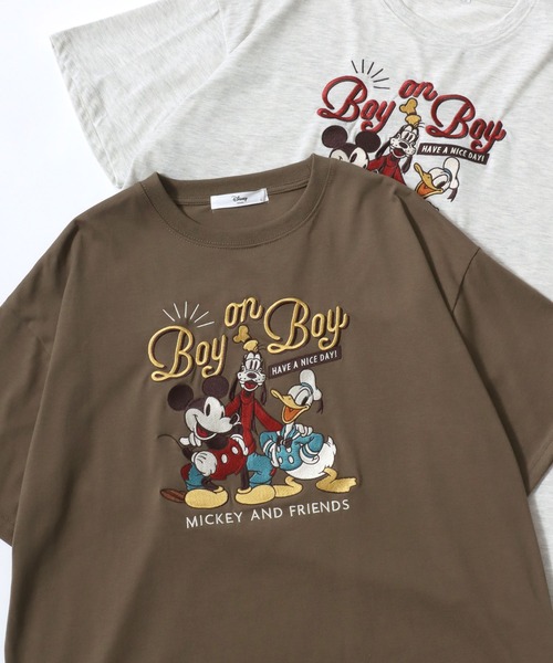 Disney(ディズニー)の「Disney/ディズニー オーバーサイズ ミッキ キャラクター サガラ フロッキー 刺繍 半袖Tシャツ(Tシャツ/カットソー・レディース・アッシュグレー/パープル系その他/イエロー系その他/ブルー系その他2/ブルー系その他3/ブラック系その他/ベージュ系その他/グリーン系その他/スミクロ/ブルー系その他/グレー系その他2/グリーン系その他3/レッド/ホワイト/ピンク系その他/ブラック系その他3/パープル系その他2/グリーン系その他2/グレー系その他/ブラック系その他2/ホワイト系その他2/ホワイト系その他/ブラック系その他4/ブラック系その他5・M/L)」の16枚目の写真