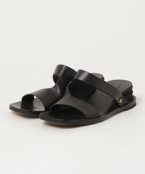 bibliotek for United Arrows レザー サンダル