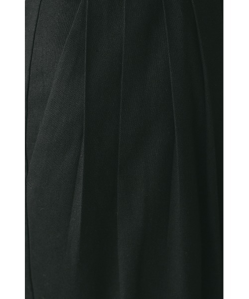 STYLEMIXER（スタイルミキサー）の「リネンミックスタックパンツ（スラックス・レディース・アイボリー/ブラック/ベージュ系その他・SMALL/MEDIUM）」の8枚目の写真