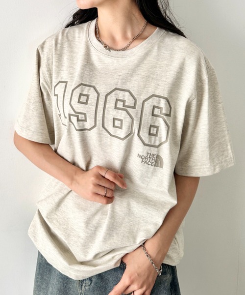 THE NORTH FACE(ザノースフェイス)の「国内未発売 THE NORTH FACE(ザ・ノースフェイス)/グラフィック プリント 半袖 コットン Tシャツ/CORE 1966 S/S R/TEE(Tシャツ/カットソー・レディース・ブラック/アイボリー/グリーン/ネイビー/オートミール・M/L/XL/XXL)」の12枚目の写真