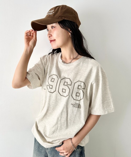 THE NORTH FACE(ザノースフェイス)の「国内未発売 THE NORTH FACE(ザ・ノースフェイス)/グラフィック プリント 半袖 コットン Tシャツ/CORE 1966 S/S R/TEE(Tシャツ/カットソー・レディース・ブラック/アイボリー/グリーン/ネイビー/オートミール・M/L/XL/XXL)」の10枚目の写真