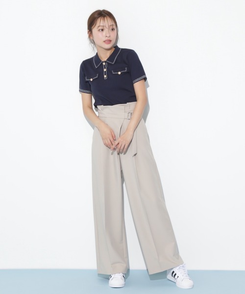 すぐ届く【JILL by JILL STUART】可愛い アシメ ラップ パンツ アシメラップパンツ | JILL by JILL STUART（ジル バイ ジル
