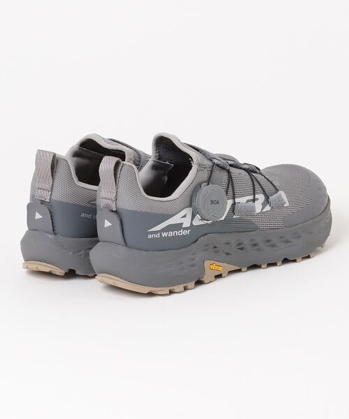 and wander（アンドワンダー）の「Altra×and wander/アルトラ×アンドワンダー TIMP 5 BOA（スニーカー・メンズ・グレー・23.5cm/24.0cm/25.0cm/26.0cm/27.0cm/28.0cm）」の14枚目の写真