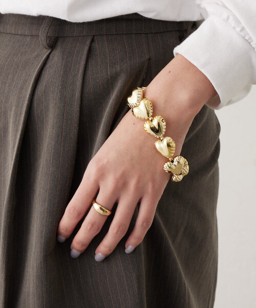 mystic（ミスティック）の「Lara バルーンブレスレット（ブレスレット・レディース・ゴールド・ONE SIZE）」の2枚目の写真