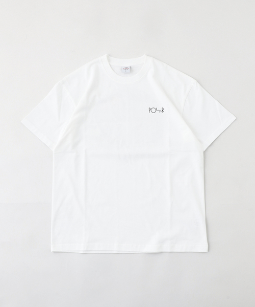 JOURNAL STANDARD(ジャーナルスタンダード)の「POLAR SKATE CO./ポーラースケートカンパニー Tee | Fill Logo(Tシャツ/カットソー・メンズ・ホワイト・LARGE/MEDIUM)」の1枚目の写真