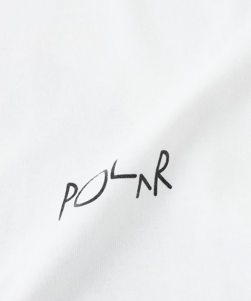 JOURNAL STANDARD(ジャーナルスタンダード)の「POLAR SKATE CO./ポーラースケートカンパニー Tee | Fill Logo(Tシャツ/カットソー・メンズ・ホワイト・LARGE/MEDIUM)」の4枚目の写真