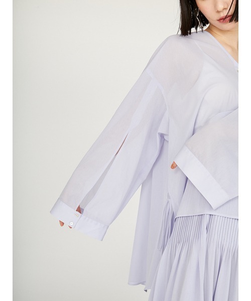 emmi（エミ）の「シアーボリュームシャツ（シャツ/ブラウス）」 - WEAR