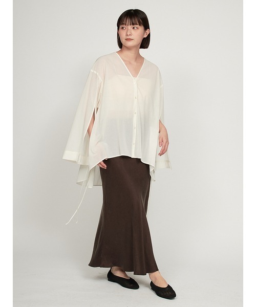 emmi（エミ）の「シアーボリュームシャツ（シャツ/ブラウス）」 - WEAR