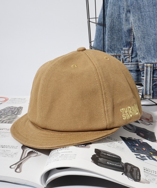 7Union(セブンユニオン)の「7UNION 7USB BICYCLE CAP 6パネル ツイル コットン サイクルキャップ(キャップ・メンズ・インディゴブルー/ブラウン・FREE)」の1枚目の写真