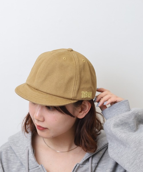 7Union(セブンユニオン)の「7UNION 7USB BICYCLE CAP 6パネル ツイル コットン サイクルキャップ(キャップ・メンズ・インディゴブルー/ブラウン・FREE)」の12枚目の写真
