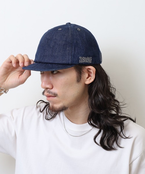 7Union(セブンユニオン)の「7UNION 7USB BICYCLE CAP 6パネル ツイル コットン サイクルキャップ(キャップ・メンズ・インディゴブルー/ブラウン・FREE)」の15枚目の写真