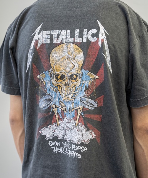 METALLICA（メタリカ）の「GOOD ROCK SPEED METALLICA DORIS  メタリカ Tシャツ（Tシャツ/カットソー・メンズ・チャコールグレー・M/L/XL）」の4枚目の写真