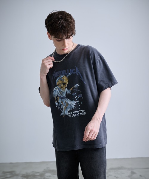 METALLICA（メタリカ）の「GOOD ROCK SPEED METALLICA DORIS  メタリカ Tシャツ（Tシャツ/カットソー・メンズ・チャコールグレー・M/L/XL）」の14枚目の写真