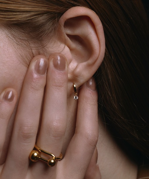 CENE（セネ）の「【CENE】セネ/ジルコニアドロップピアス（ピアス（両耳用）・レディース・ゴールド/シルバー・FREE）」の20枚目の写真