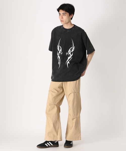 SAINTPAIN（セイントペイン）の「【UNISEX】SAINTPAIN／Twin Pigment T（Tシャツ/カットソー・レディース・ブラック・MEDIUM/LARGE）」の10枚目の写真