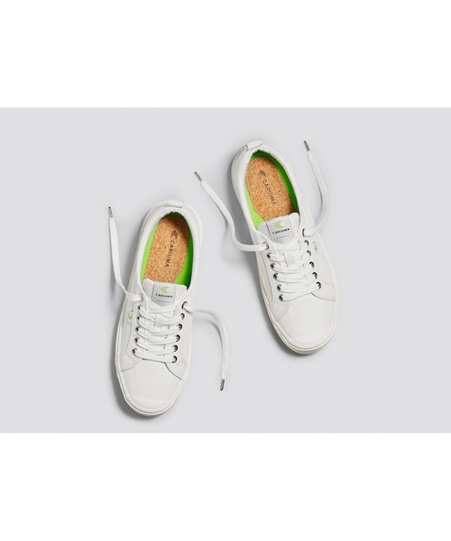 Kinetics（キネティクス）の「CARIUMA OCA Low Canvas（カリウマ OCA ロー キャンバス）（スニーカー・メンズ・ホワイト系/ブラック系・25cm/26cm/27cm/28cm/23cm/24cm）」の6枚目の写真