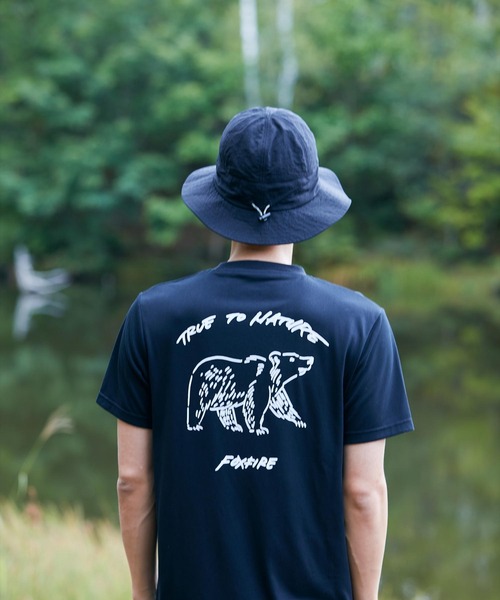 Foxfire(フォックスファイヤー)の「TSポケットベアT S/S(Tシャツ/カットソー・メンズ・ブルー/グレー/ネイビー・L/XL/M)」の1枚目の写真