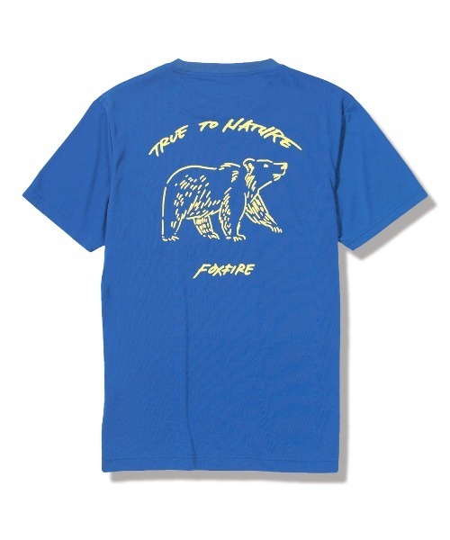 Foxfire(フォックスファイヤー)の「TSポケットベアT S/S(Tシャツ/カットソー・メンズ・ブルー/グレー/ネイビー・L/XL/M)」の3枚目の写真
