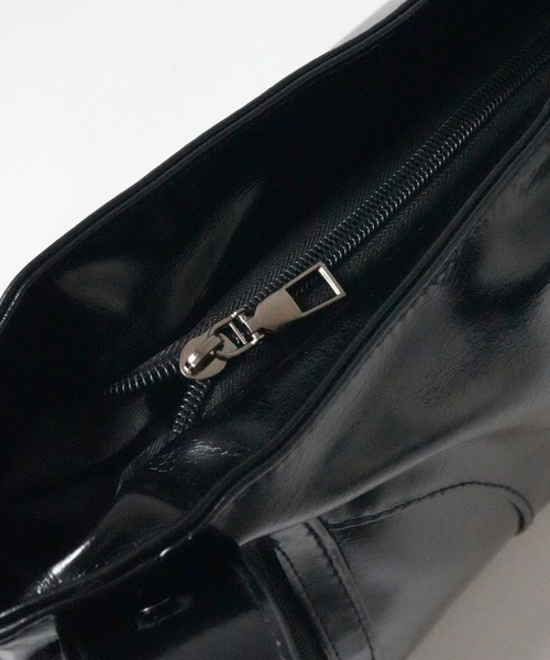 Port（ポート）の「【 Port / ポート 】 ヴィンテージライク ショルダーバッグ / ハンドバッグ #（ハンドバッグ・レディース・ブラック/ブラウン/ボルドー・FREE）」の10枚目の写真