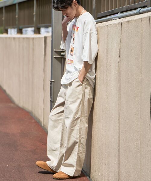 CRAFT STANDARD BOUTIQUE（クラフトスタンダードブティック）の「アニマルプリントTEE（Tシャツ/カットソー・レディース・ホワイト/ブラック・S/M/L）」の8枚目の写真