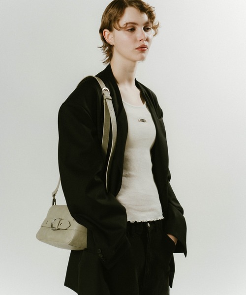 Knuth Marf（クヌースマーフ）の「front belt shoulder bag（ショルダーバッグ・レディース・レッド/ミント・ONE SIZE）」の8枚目の写真