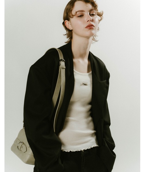 Knuth Marf（クヌースマーフ）の「front belt shoulder bag（ショルダーバッグ・レディース・レッド/ミント・ONE SIZE）」の11枚目の写真