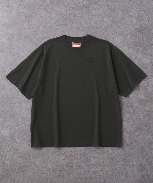 Kappa/カッパ 別注 ロゴ刺繍 オーバーサイズ半袖Tシャツ MONO