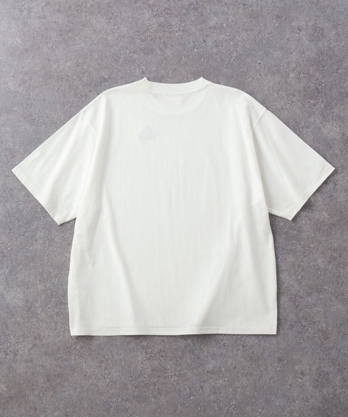 Kappa/カッパ 別注 ロゴ刺繍 オーバーサイズ半袖Tシャツ MONO-MART