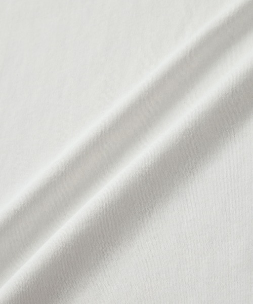 Kappa（カッパ）の「Kappa/カッパ 別注 ロゴ刺繍 オーバーサイズ半袖Tシャツ（Tシャツ/カットソー・レディース・オフホワイト/ブラック/チャコール/ダークネイビー/ライトグレー/ダークブラウン・M/L）」の8枚目の写真