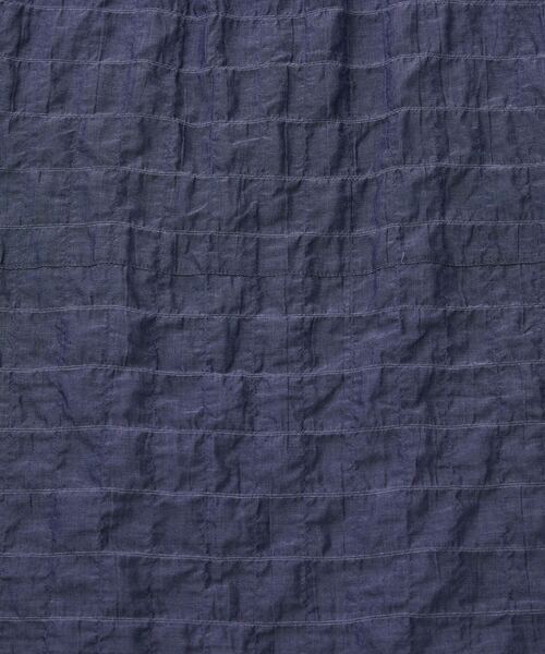 conges payes ADIEU TRISTESSE（コンジェ ペイエ アデュートリステス）の「タックフリルブラウス（シャツ/ブラウス・レディース・ネイビー/ブルー系その他/ブラウン系その他・38）」の4枚目の写真