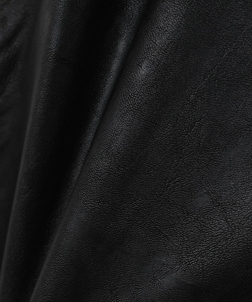 LAD MUSICIAN（ラッドミュージシャン）の「FAUX LAMBSKIN CROPPED WIDE