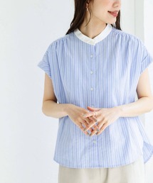 URBAN RESEARCH Sonny Label | ロープドビーコットンストライプブラウス(シャツ/ブラウス)
