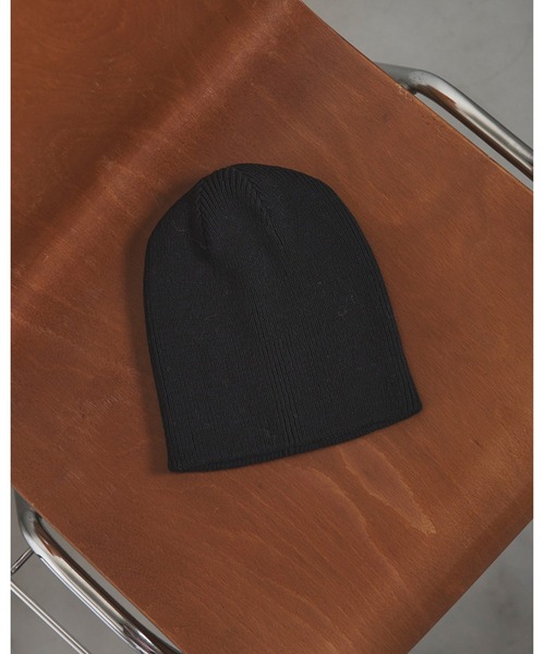 anuke(アンヌーク)の「Knit Beanie(ニットキャップ/ビーニー・レディース・チャコールグレー/ブラック/アイボリー・FREE)」の15枚目の写真