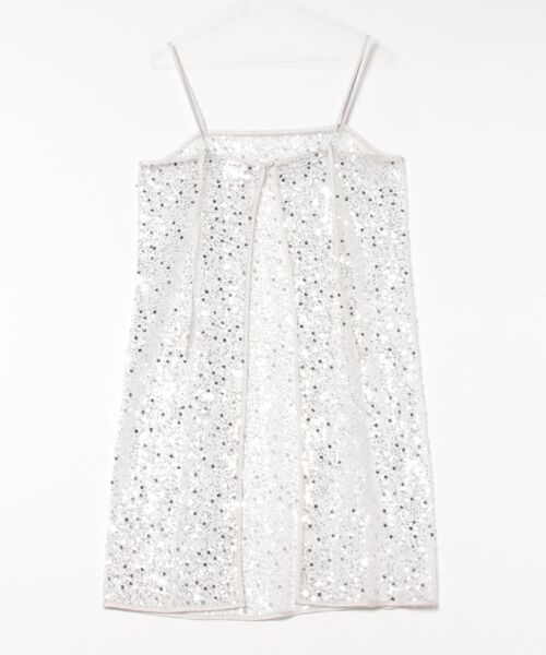 DONOBAN（ドノバン）の「【ANDRESD】kirakira spangle dress［キラキラスパングルドレス］（ドレス・レディース・ゴールド/シルバー/オフホワイト/ブラック・M/L）」の5枚目の写真