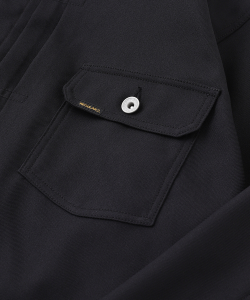 DAIRIKU(ダイリク)の「DAIRIKU / ダイリク 2pkt Polyester Jacket P-1(ブルゾン・メンズ・ブラック・MEDIUM/SMALL)」の4枚目の写真