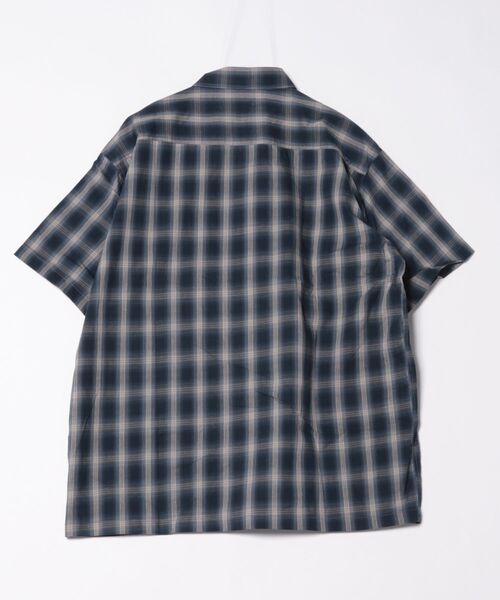 a.p.o.v.(エーピーオービー)の「a.p.o.v. ブロックチェックシャツ(シャツ/ブラウス・メンズ・グリーン/ネイビー・ONESIZE)」の3枚目の写真