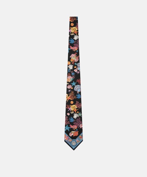 美品 ヴェルサーチ ネクタイ シルク バロック グラデーション ストライプ 美品 ヴェルサーチ ネクタイ シルク バロック グラデーション