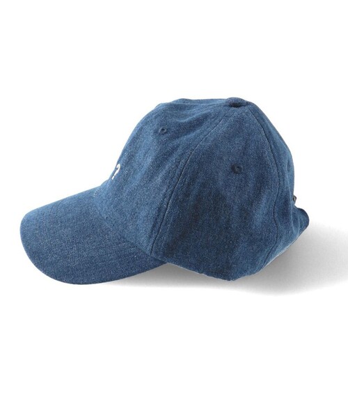 EDWIN（エドウィン）の「【Ou? by EDWIN】Ou?ロゴ刺繍入りキャップ（キャップ・キッズ・ブラック/サックスブルー・M/L）」の5枚目の写真