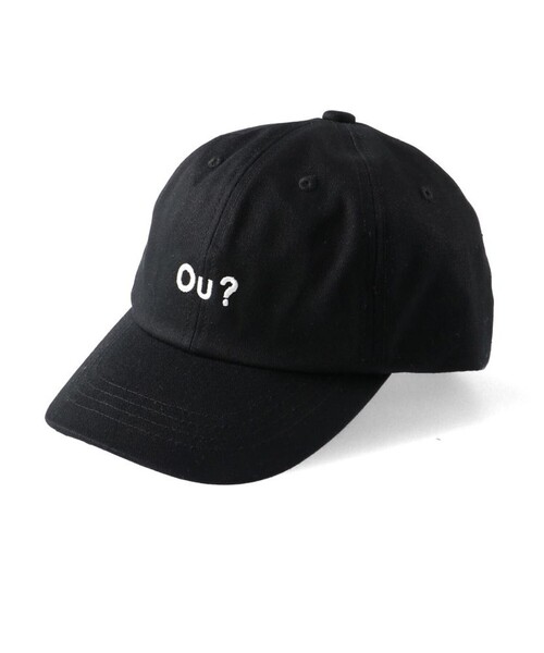 EDWIN（エドウィン）の「【Ou? by EDWIN】Ou?ロゴ刺繍入りキャップ（キャップ・キッズ・ブラック/サックスブルー・M/L）」の9枚目の写真