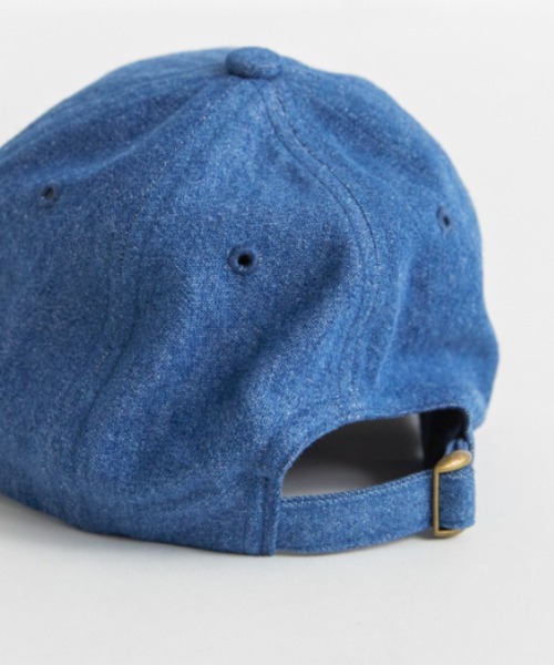 EDWIN（エドウィン）の「【Ou? by EDWIN】Ou?ロゴ刺繍入りキャップ（キャップ・キッズ・ブラック/サックスブルー・M/L）」の14枚目の写真