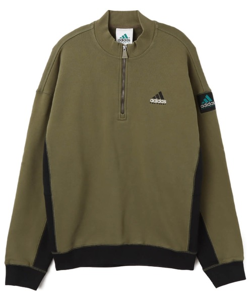 adidas EQUIPMENT BLOCKED HALF-ZIP / アディダス エキップ