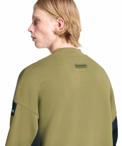 adidas EQUIPMENT BLOCKED HALF-ZIP / アディダス エキップ