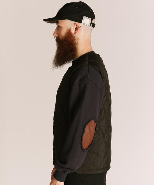 schott（ショット）の「Schott/ショット/xTAION/×タイオン/INNER DOWN VEST/インナーダウンベスト（ダウンベスト・メンズ・ブラック/ベージュ・M/L/XL/2XL）」の6枚目の写真