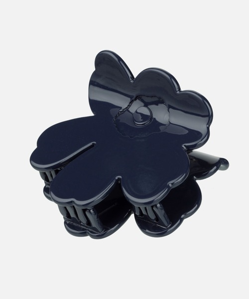 marimekko（マリメッコ）の「【JAPAN EXCLUSIVE】Je Unikko / Hair Clip Small（バレッタ/ヘアクリップ・レディース・ブラウン/ネイビー・FREE）」の2枚目の写真