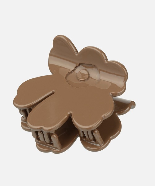 marimekko Unikko ヘアクリップ　ラージ　ブラウン　バレッタ marimekko（マリメッコ）の「Unikko /Hair Clip Large（バレッタ