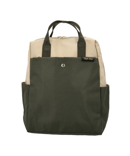 Legato Largo(レガートラルゴ)の「Legato Largo 撥水両立バッグ トート型リュック(バックパック/リュック・レディース・ベージュ/ネイビー/ブラック/オリーブ/グレー・FREE)」の4枚目の写真