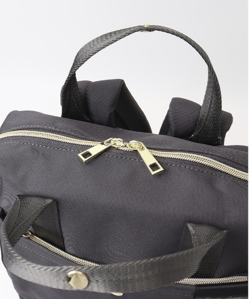 Legato Largo(レガートラルゴ)の「Legato Largo 撥水両立バッグ トート型リュック(バックパック/リュック・レディース・ベージュ/ネイビー/ブラック/オリーブ/グレー・FREE)」の10枚目の写真