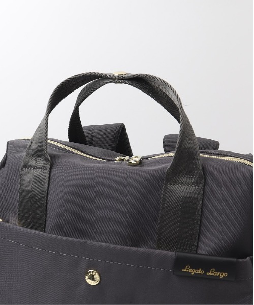 Legato Largo(レガートラルゴ)の「Legato Largo 撥水両立バッグ トート型リュック(バックパック/リュック・レディース・ベージュ/ネイビー/ブラック/オリーブ/グレー・FREE)」の19枚目の写真